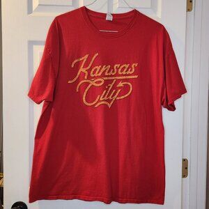 Kansas City Red Men's 2XL Tee
